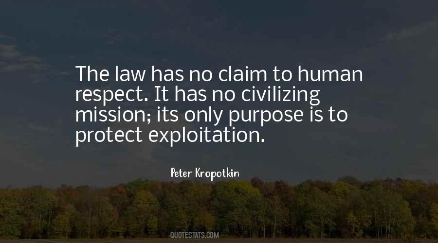 Respect Law Quotes #70574