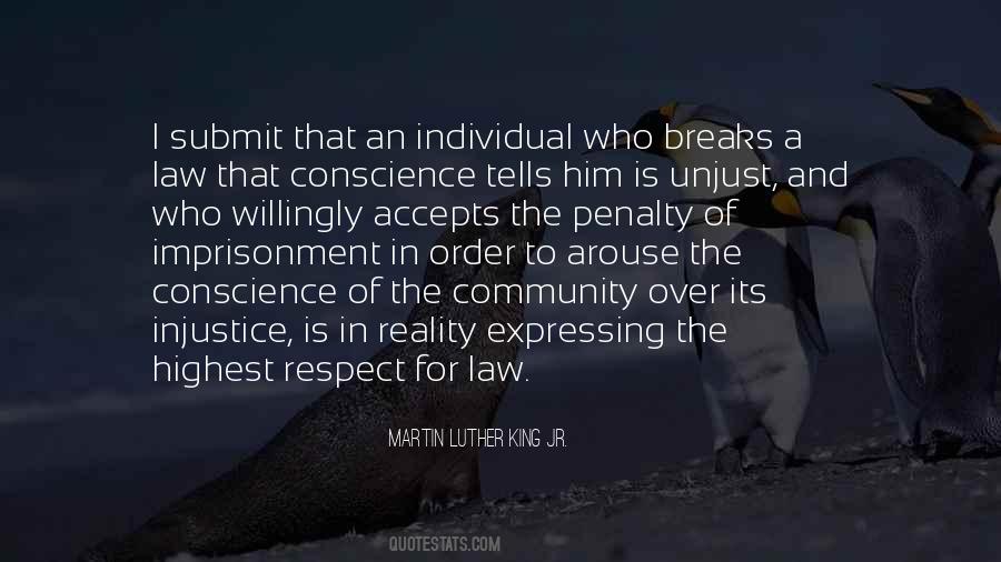 Respect Law Quotes #726786