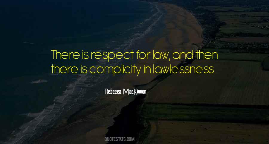 Respect Law Quotes #95661