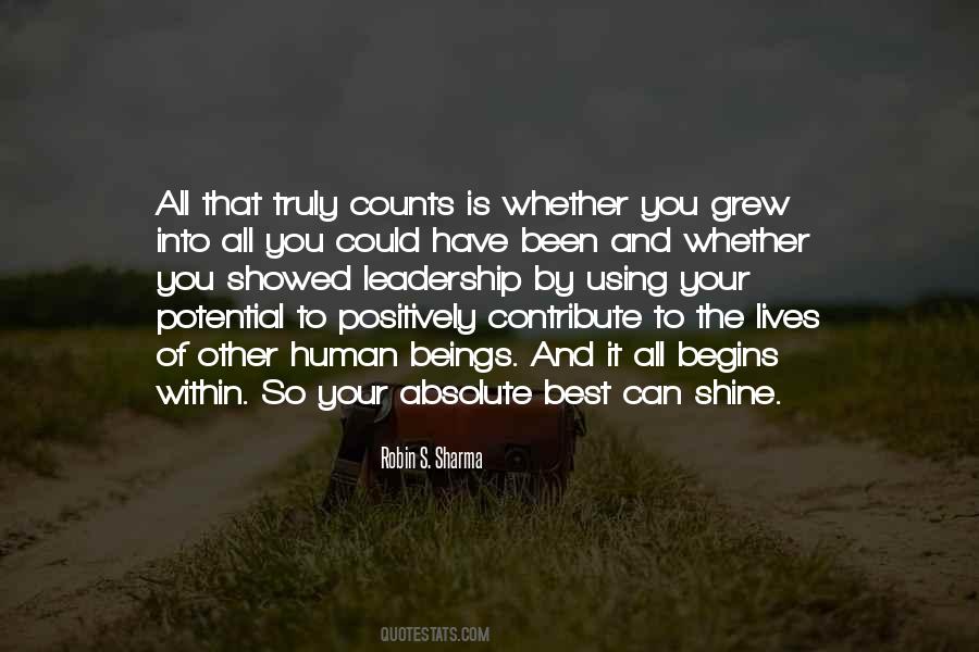 Best Within You Quotes #1566171