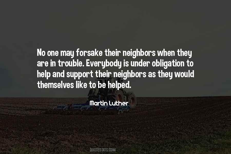 No One To Support Quotes #417167