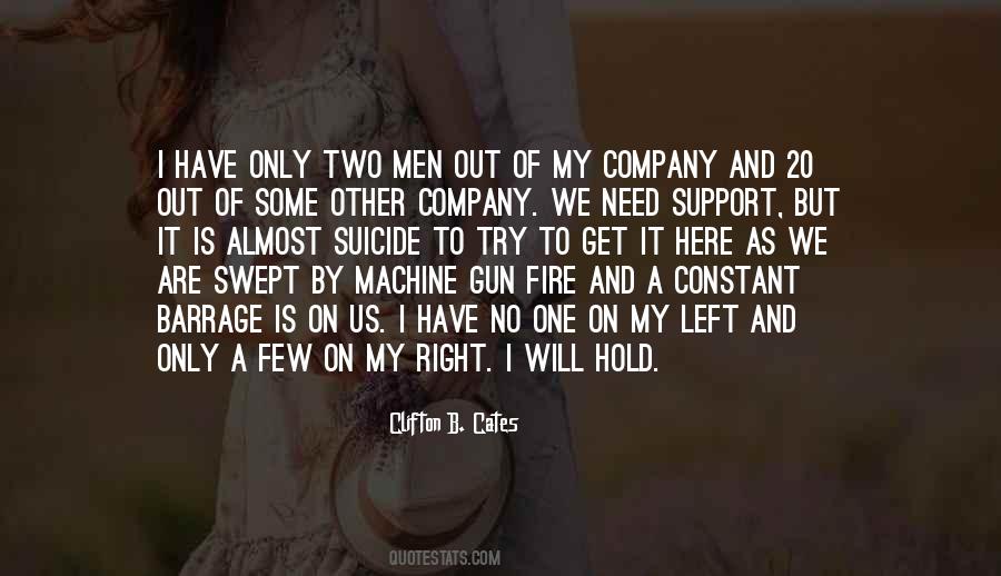 No One To Support Quotes #55159