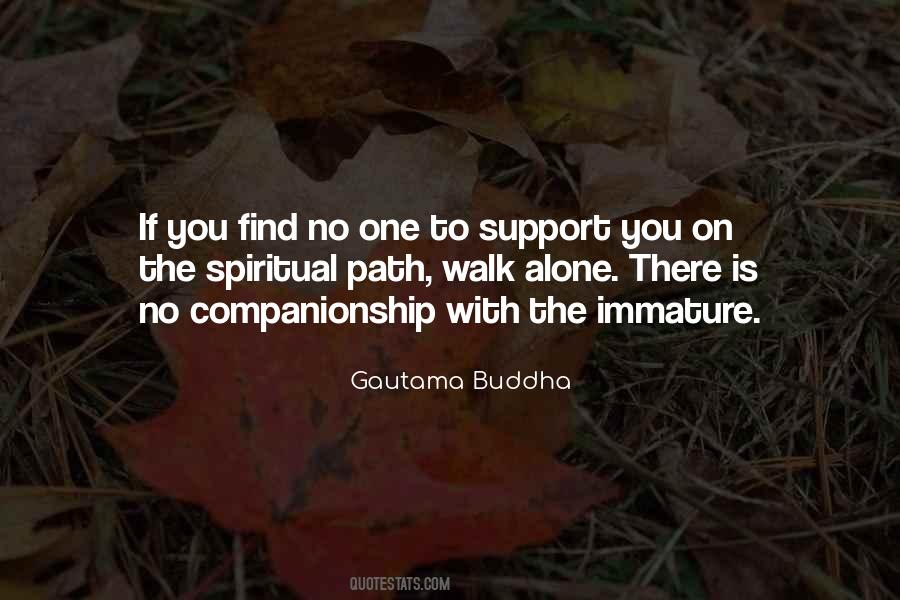 No One To Support Quotes #947089