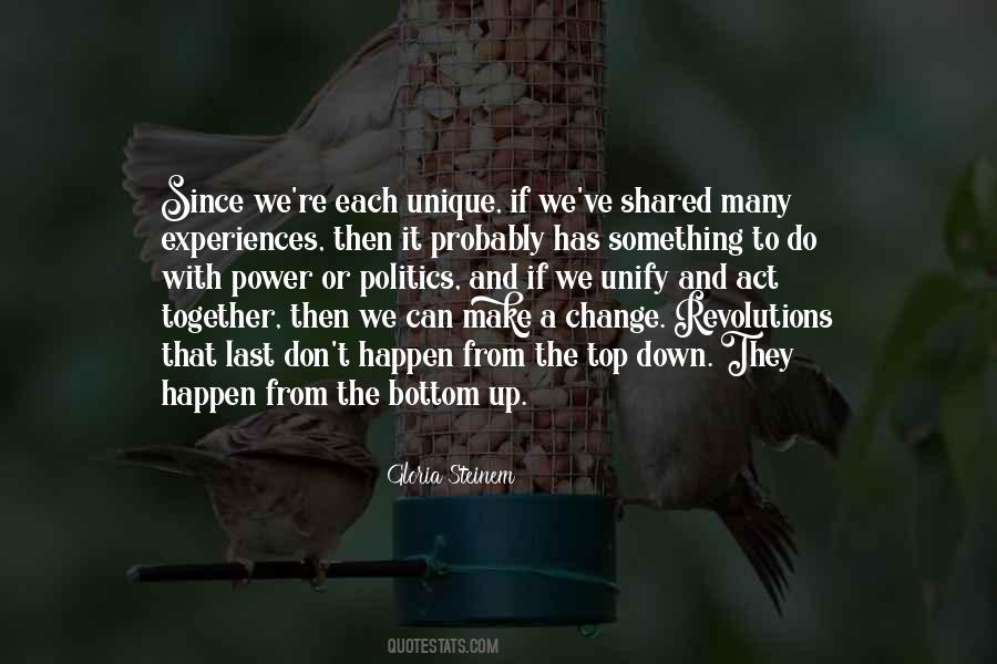 Together We Can Make A Change Quotes #1506462