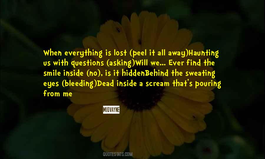 Everything Is Lost Quotes #594034