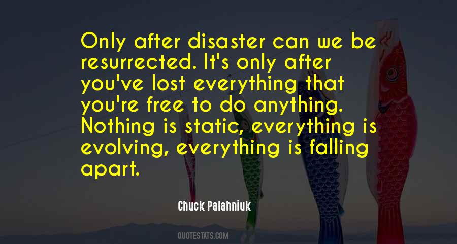 Everything Is Lost Quotes #76446