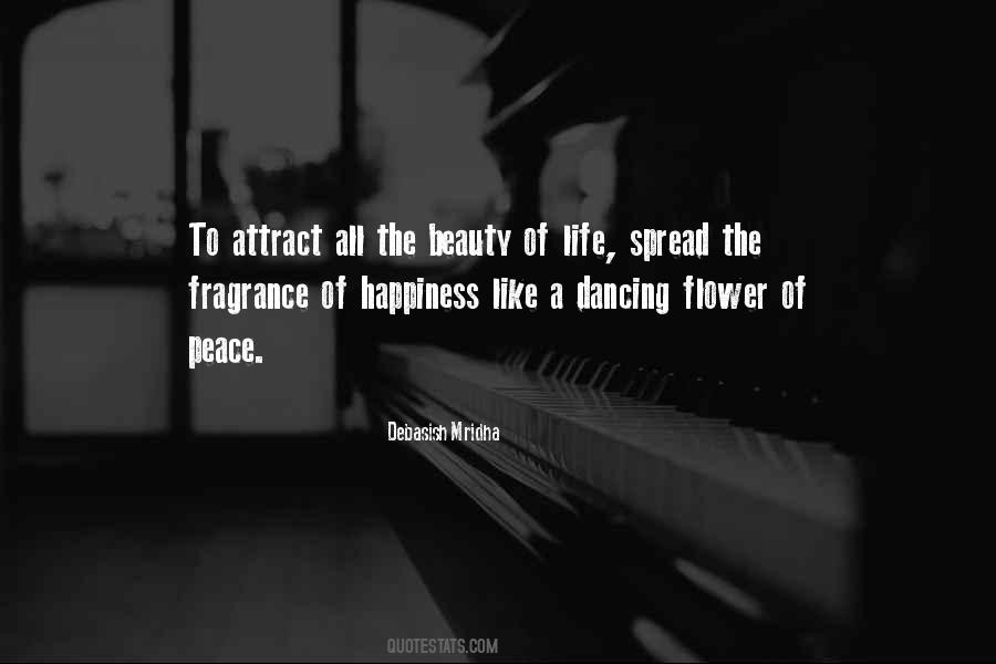 Happiness Flower Quotes #1115274