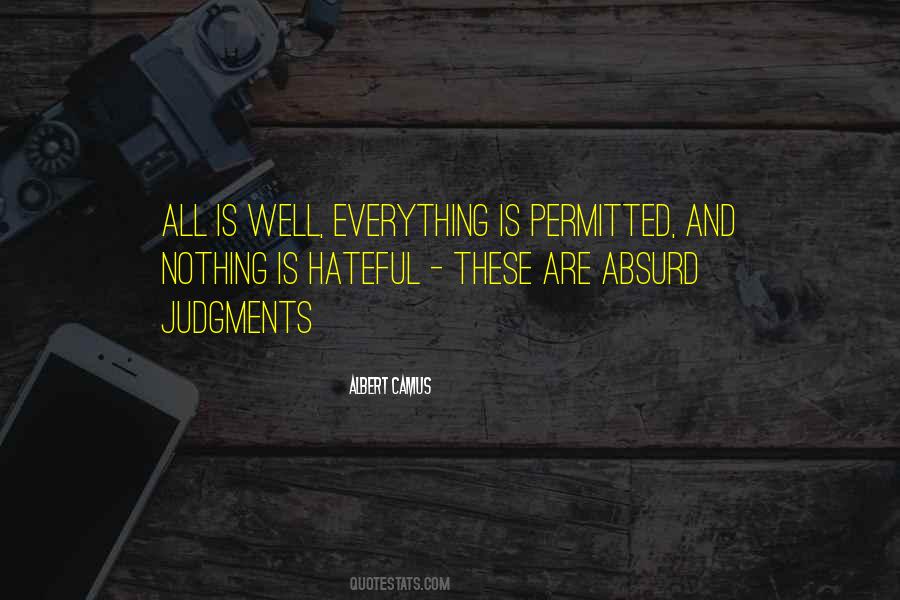 Everything Is Nothing Quotes #109932