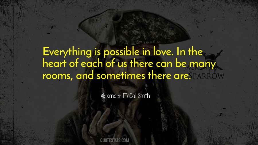 Everything Is Possible In Love Quotes #803009