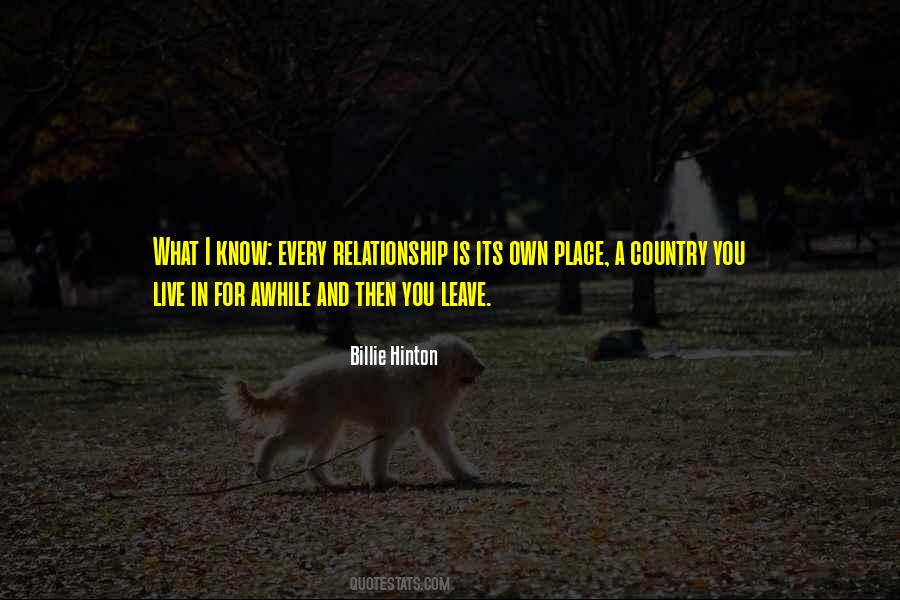 Leave A Relationship Quotes #1685127