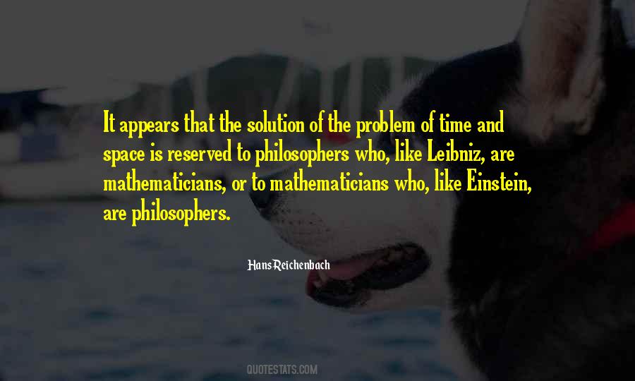 Problem Or Solution Quotes #1047461