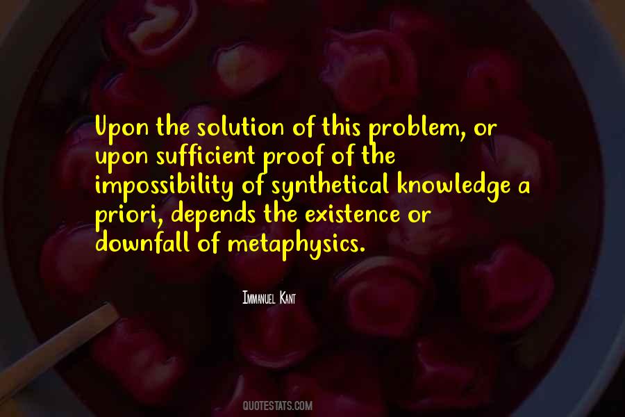 Problem Or Solution Quotes #1082885