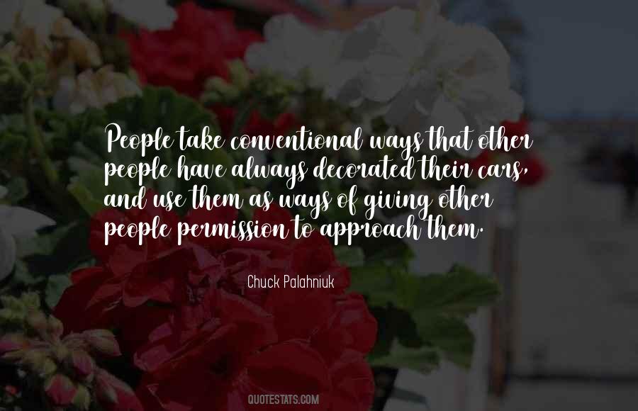 Permission To Use Quotes #1070742