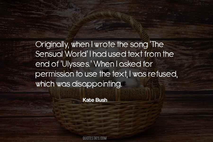 Permission To Use Quotes #1606084