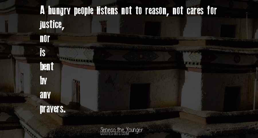 Quotes About Hungry People #1762095