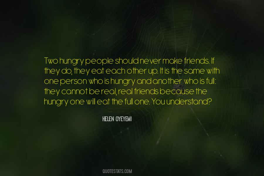 Quotes About Hungry People #253476