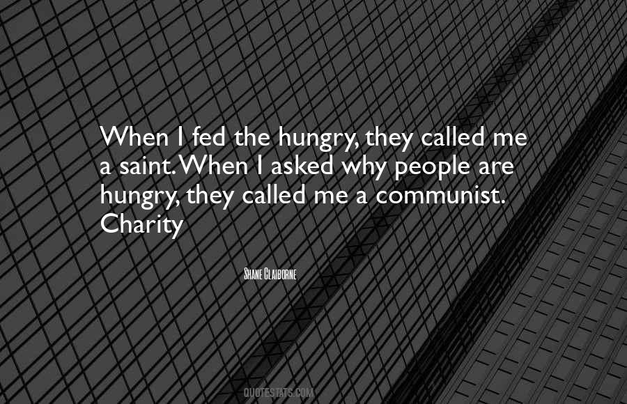 Quotes About Hungry People #417435