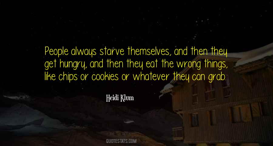 Quotes About Hungry People #52226