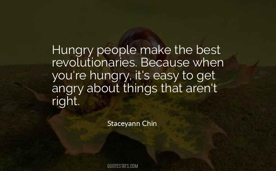 Quotes About Hungry People #555019