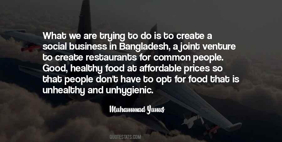 Business Food Quotes #1031978