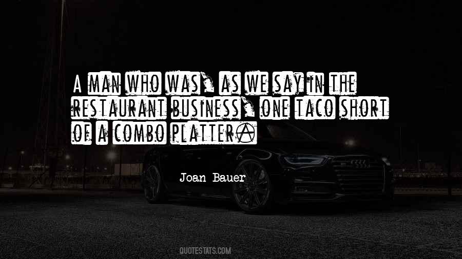 Business Food Quotes #1632474