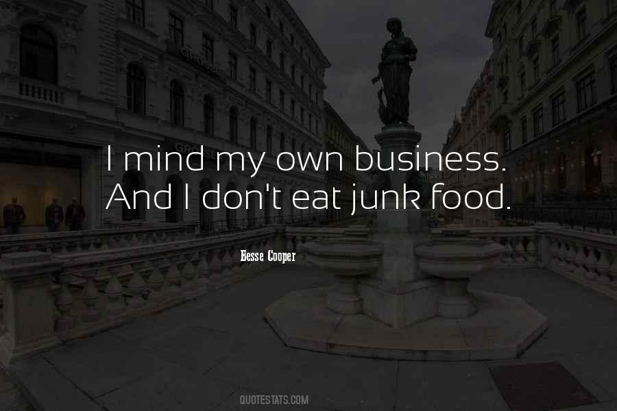 Business Food Quotes #272594