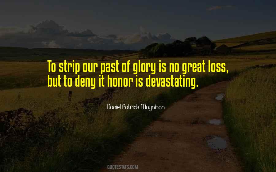 Past Glory Quotes #1223443