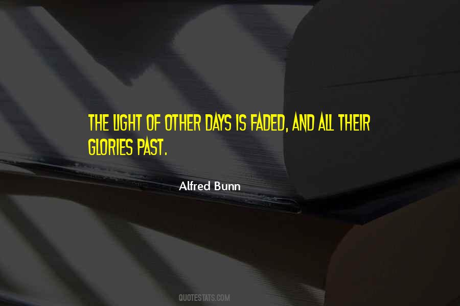 Past Glory Quotes #49295
