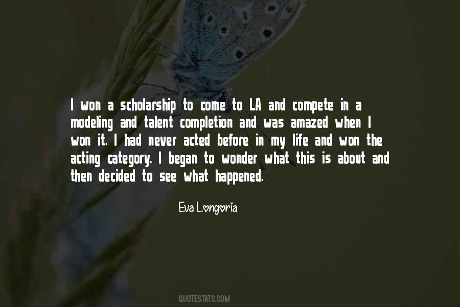 Acting Talent Quotes #667888