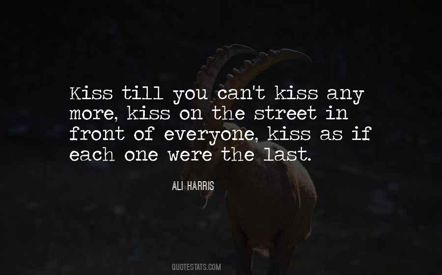 Quotes About The Last Kiss #870790