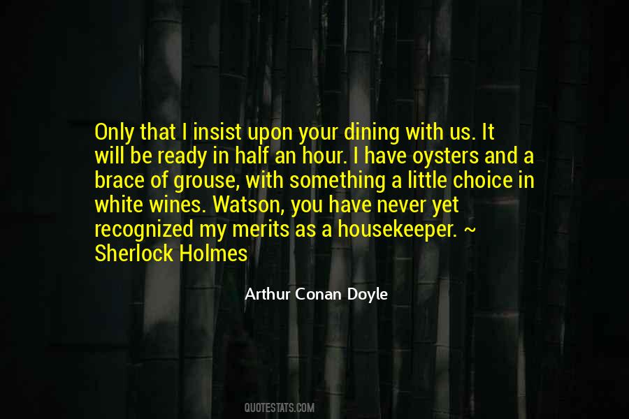 Watson Sherlock Holmes Quotes #1465324