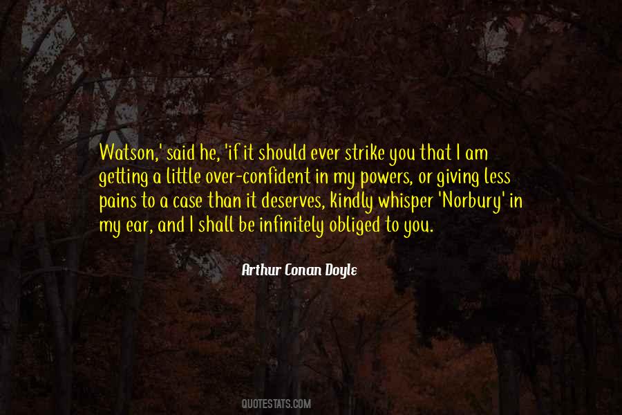 Watson Sherlock Holmes Quotes #1618176