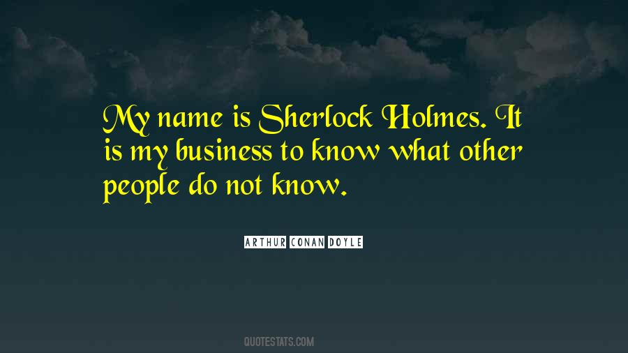 Watson Sherlock Holmes Quotes #1668748