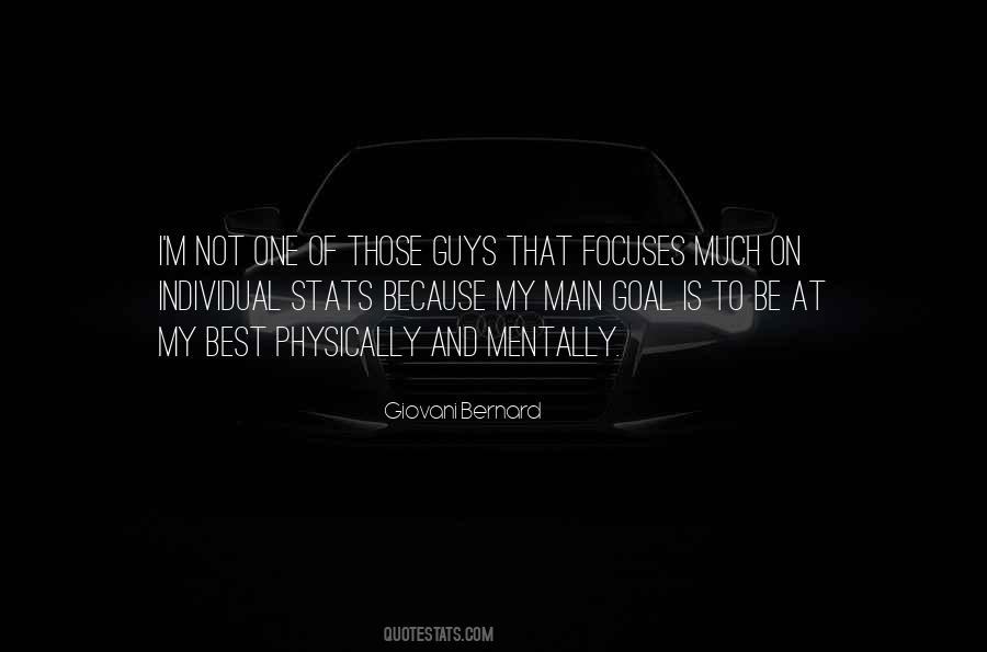 My Main One Quotes #1662081