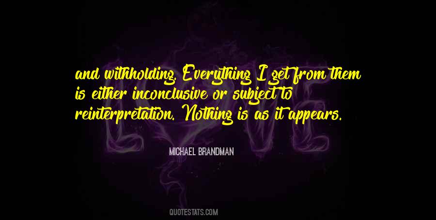 Everything Or Nothing Quotes #348184