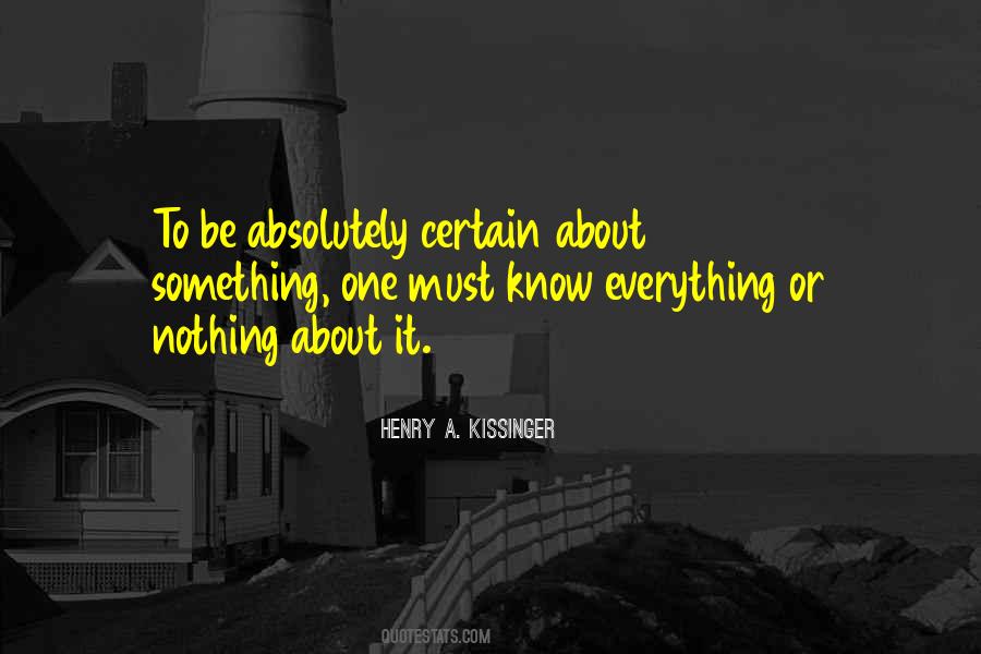 Everything Or Nothing Quotes #489334