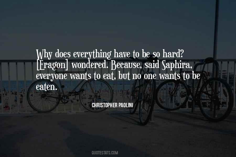 Everything So Hard Quotes #938645