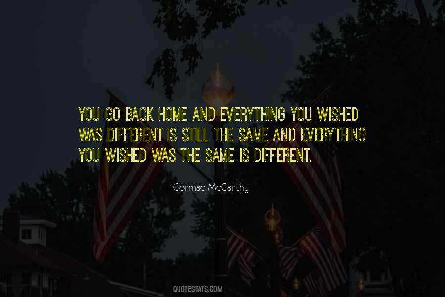 Everything Was Different Quotes #140743