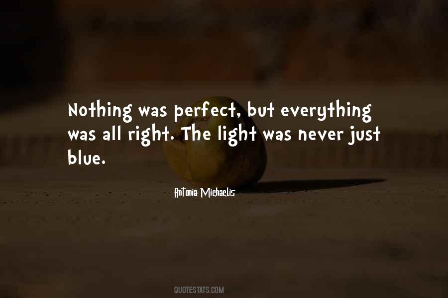 Everything Was Perfect Quotes #1619204