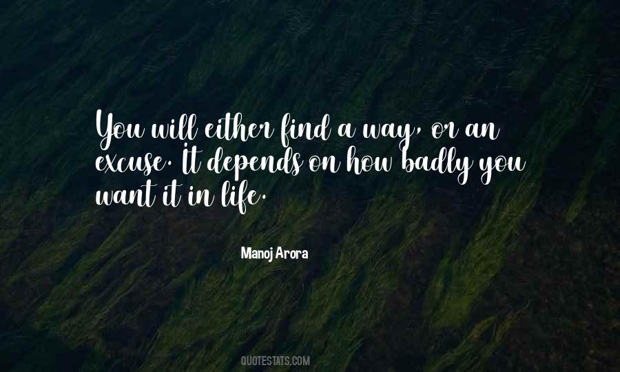 Life Will Find A Way Quotes #1878552