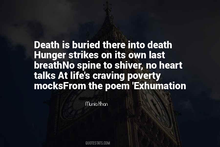 Quotes About Hunger Poverty #1194328