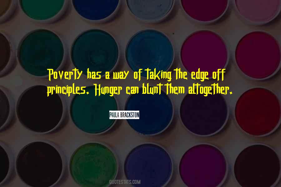 Quotes About Hunger Poverty #1253231