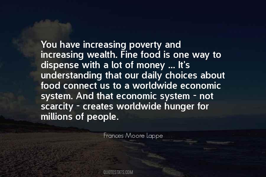 Quotes About Hunger Poverty #1277482