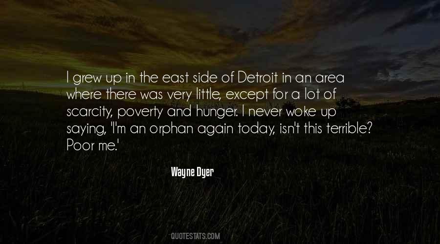 Quotes About Hunger Poverty #1456752