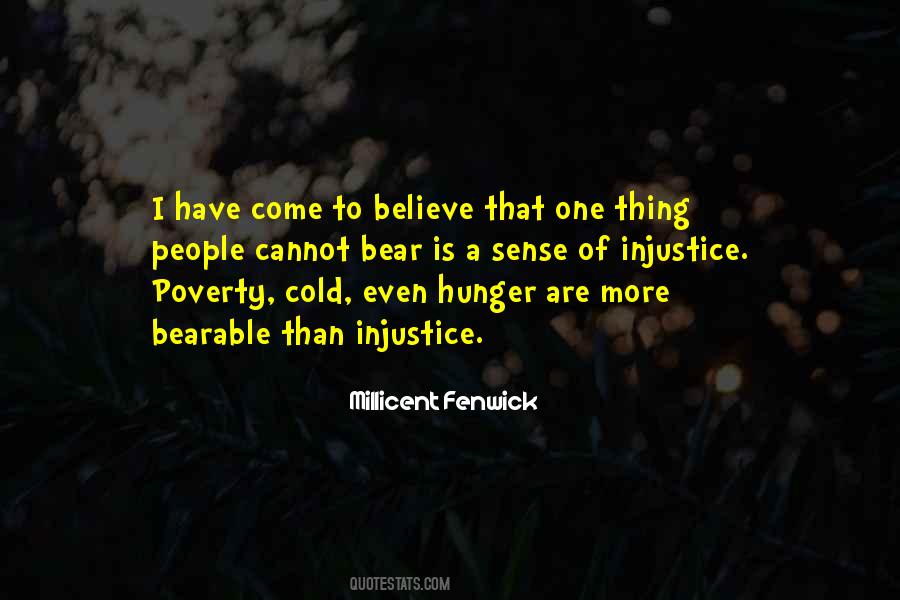 Quotes About Hunger Poverty #1525529