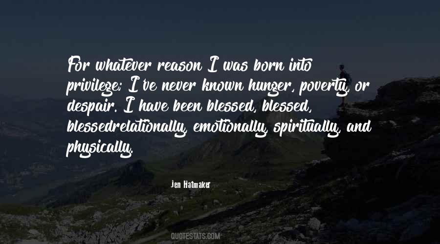 Quotes About Hunger Poverty #1724588