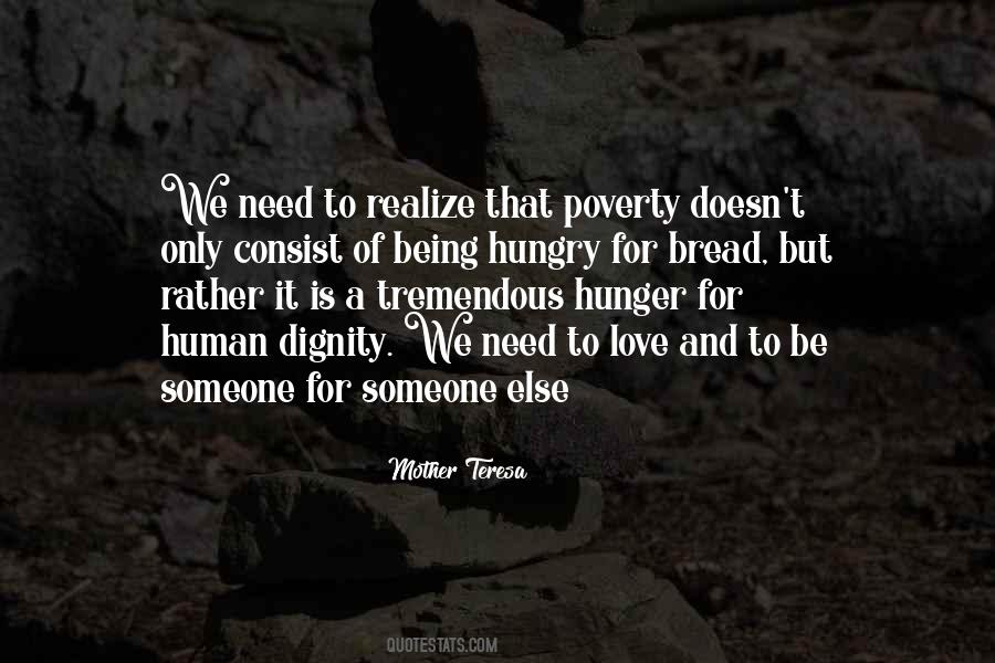 Quotes About Hunger Poverty #513812