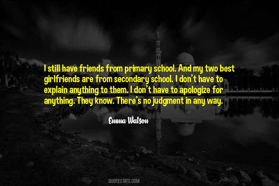 Friends From Primary School Quotes #464041