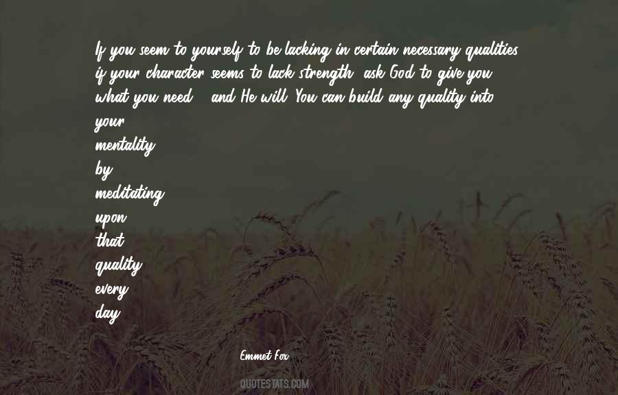 Build Your Character Quotes #1222867