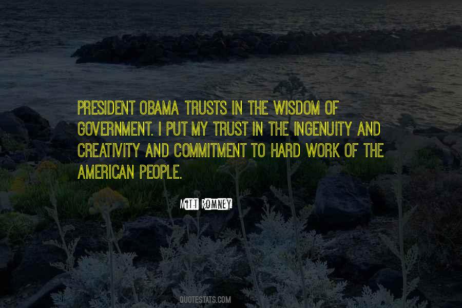 Trust Wisdom Quotes #1832946